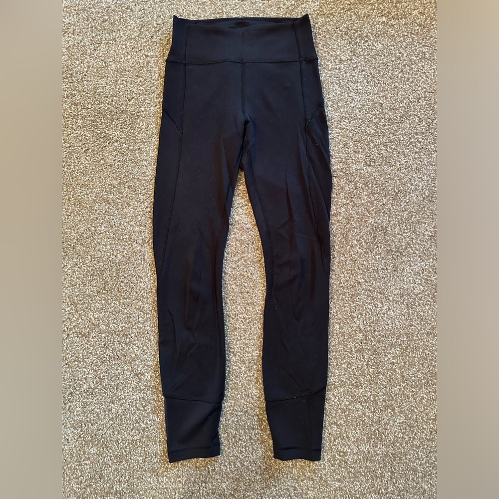 Lululemon In Movement Black Leggings